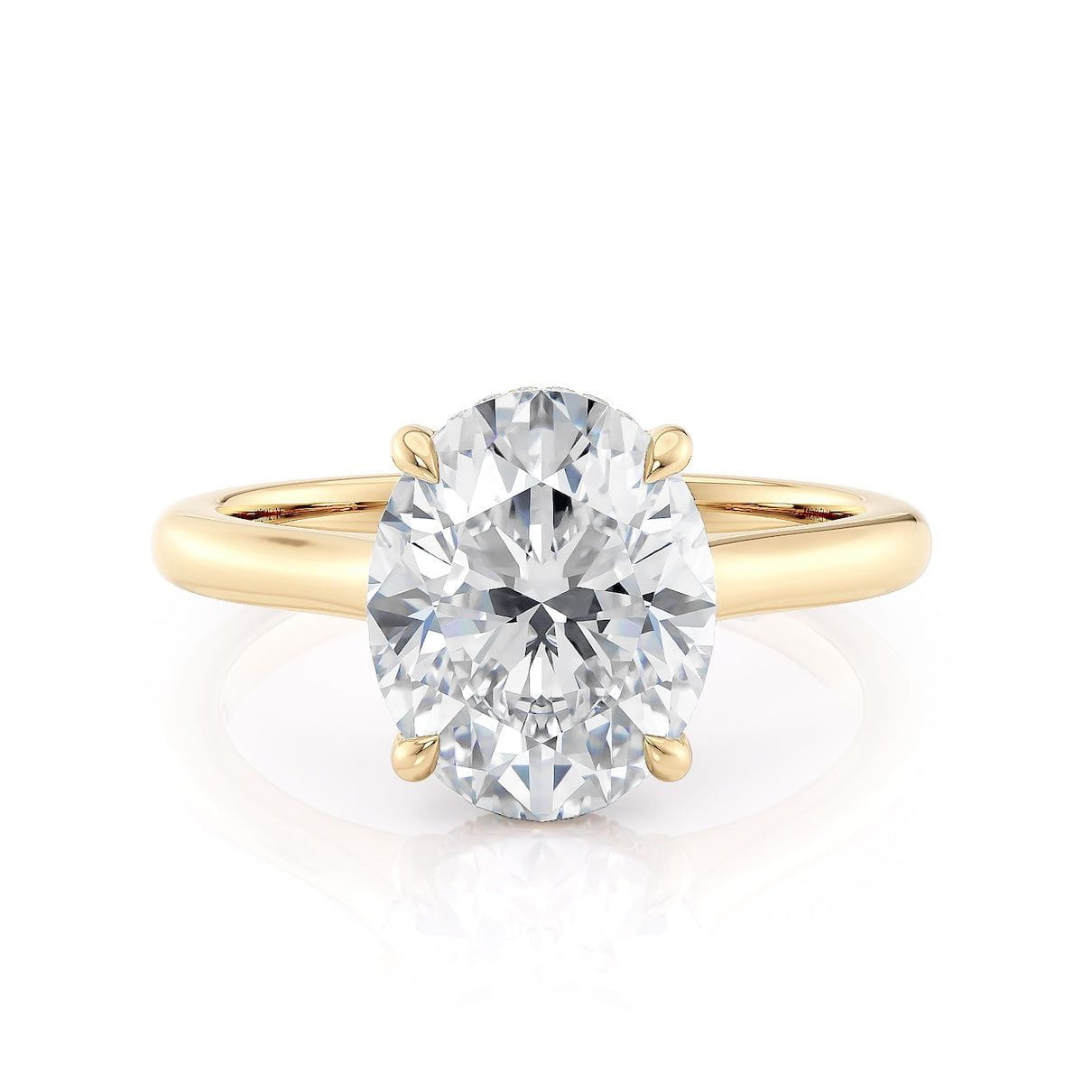 MICHAEL M Engagement Rings Montage R826-3-OV