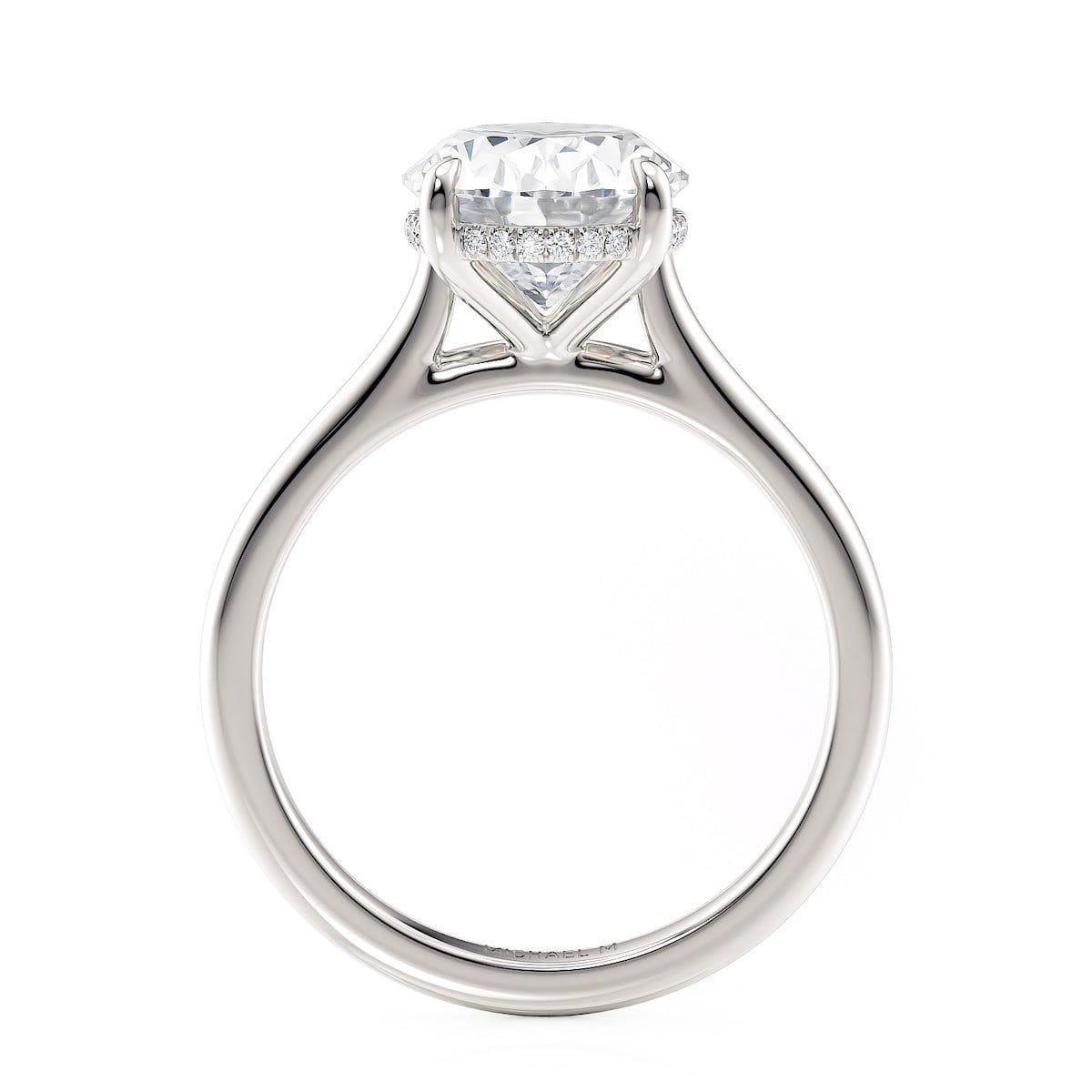 MICHAEL M Engagement Rings Montage R826-3-OV