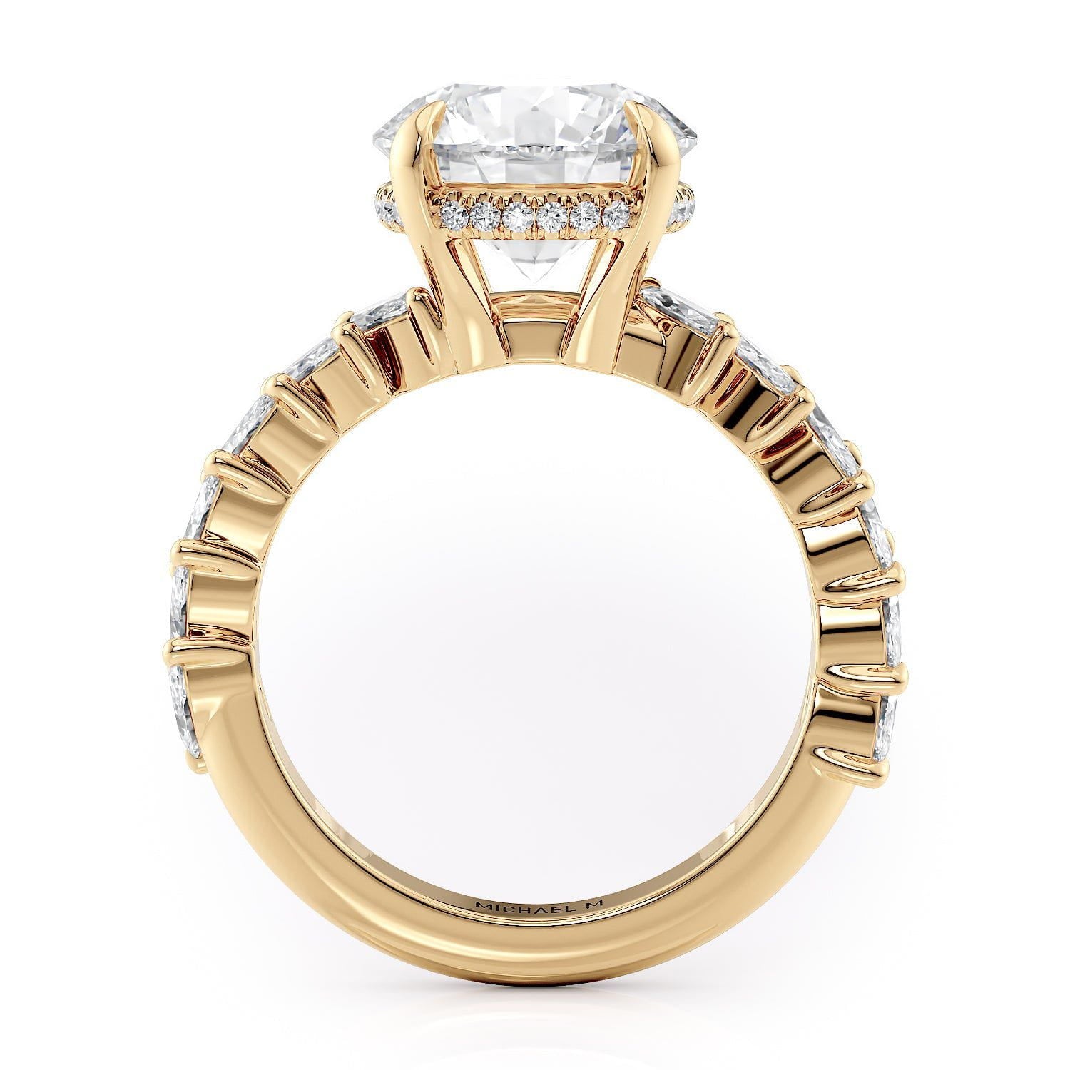 MICHAEL M Engagement Rings Montage R827-3