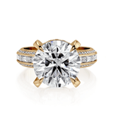 MICHAEL M Engagement Rings Montage R835-4 Round