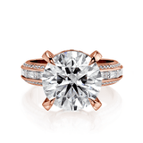 MICHAEL M Engagement Rings Montage R835-4 Round