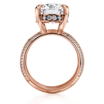 MICHAEL M Engagement Rings Montage R835-4 Round