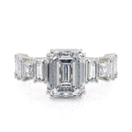 MICHAEL M Engagement Rings Platinum Montage R824-3