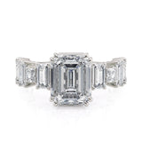 MICHAEL M Engagement Rings Platinum Montage R824-3