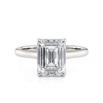 MICHAEL M Engagement Rings Platinum Montage R826-3-EM