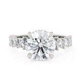 MICHAEL M Engagement Rings Platinum Montage R827-3