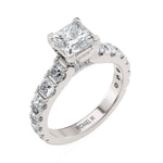 MICHAEL M Engagement Rings Platinum Strada R530-1