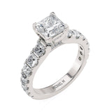 MICHAEL M Engagement Rings Platinum Strada R530-1