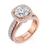 MICHAEL M Engagement Rings Strada R681-1.5