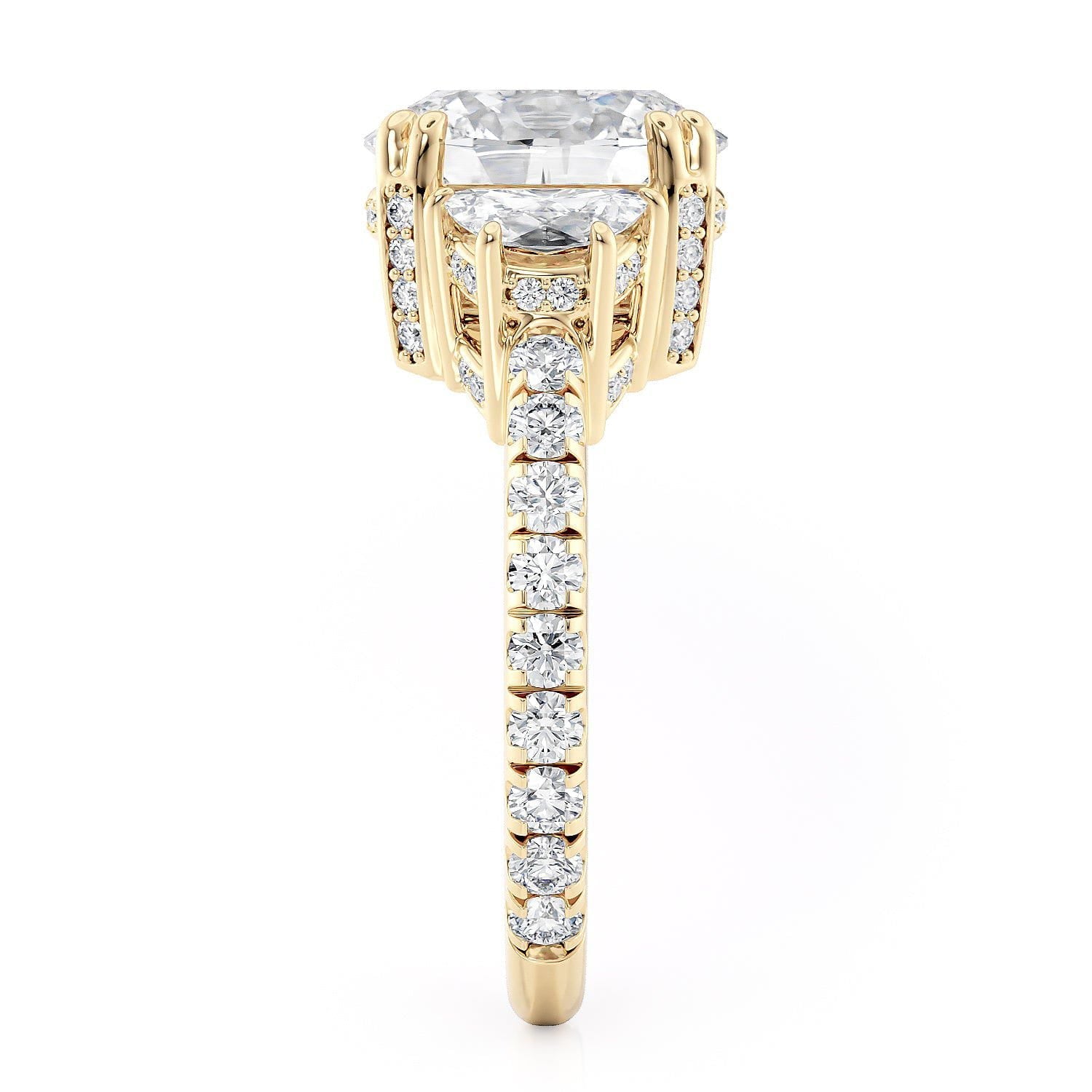 MICHAEL M Engagement Rings Trinity R759-3