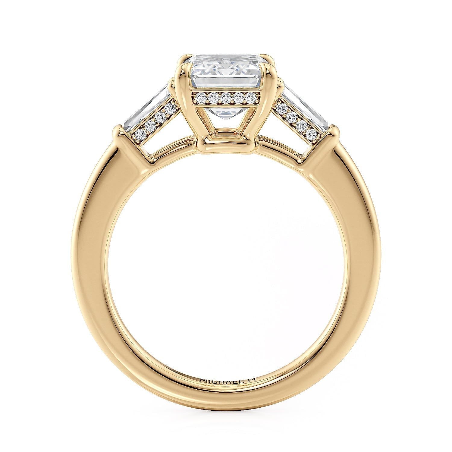 MICHAEL M Engagement Rings Trinity R807-2