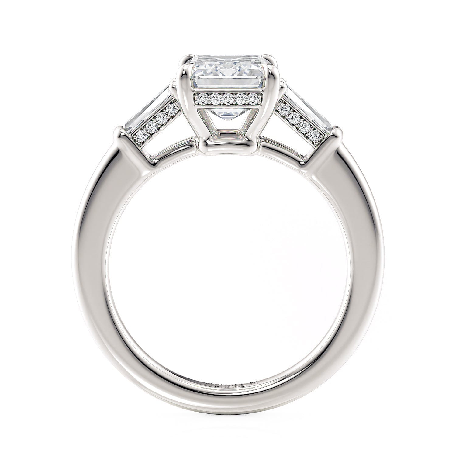 MICHAEL M Engagement Rings Trinity R807-2