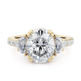 MICHAEL M Engagement Rings Yellow Gold Trinity R759-3