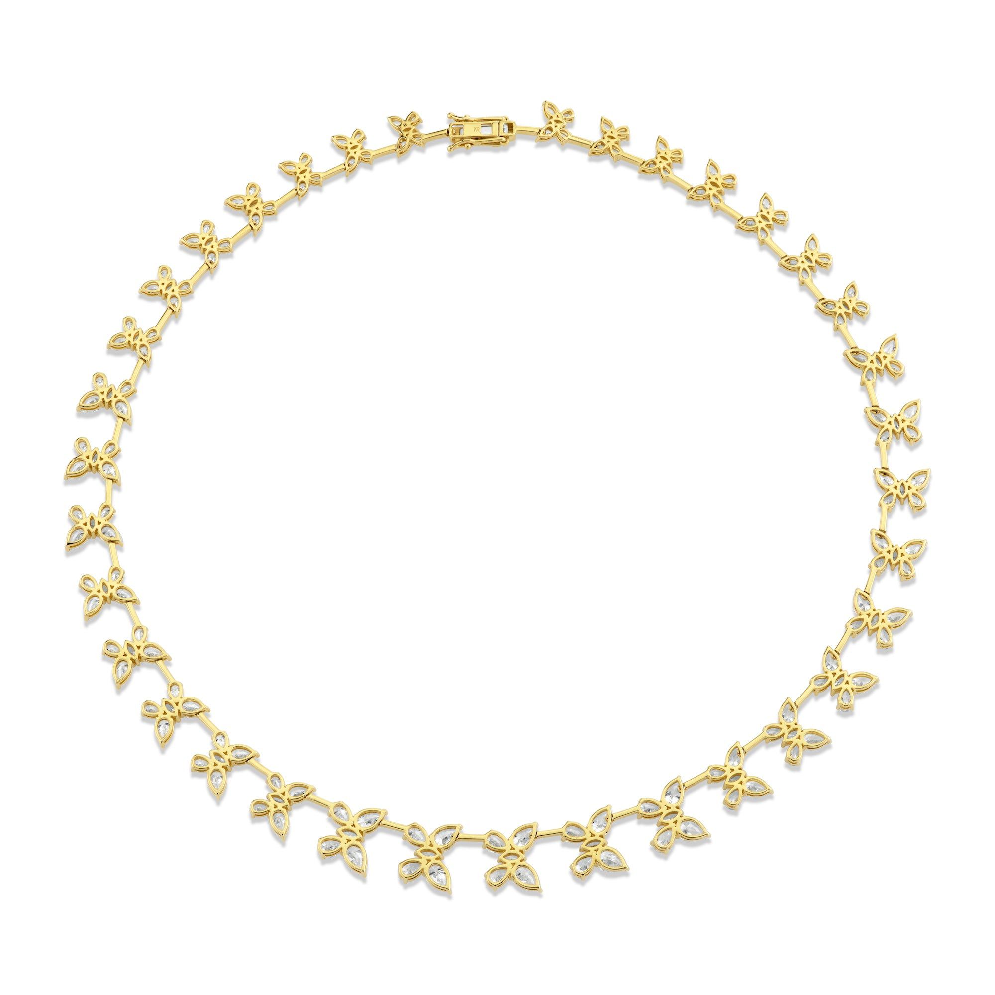 MICHAEL M Fashion Necklaces Montage Butterfly Riviera Necklace