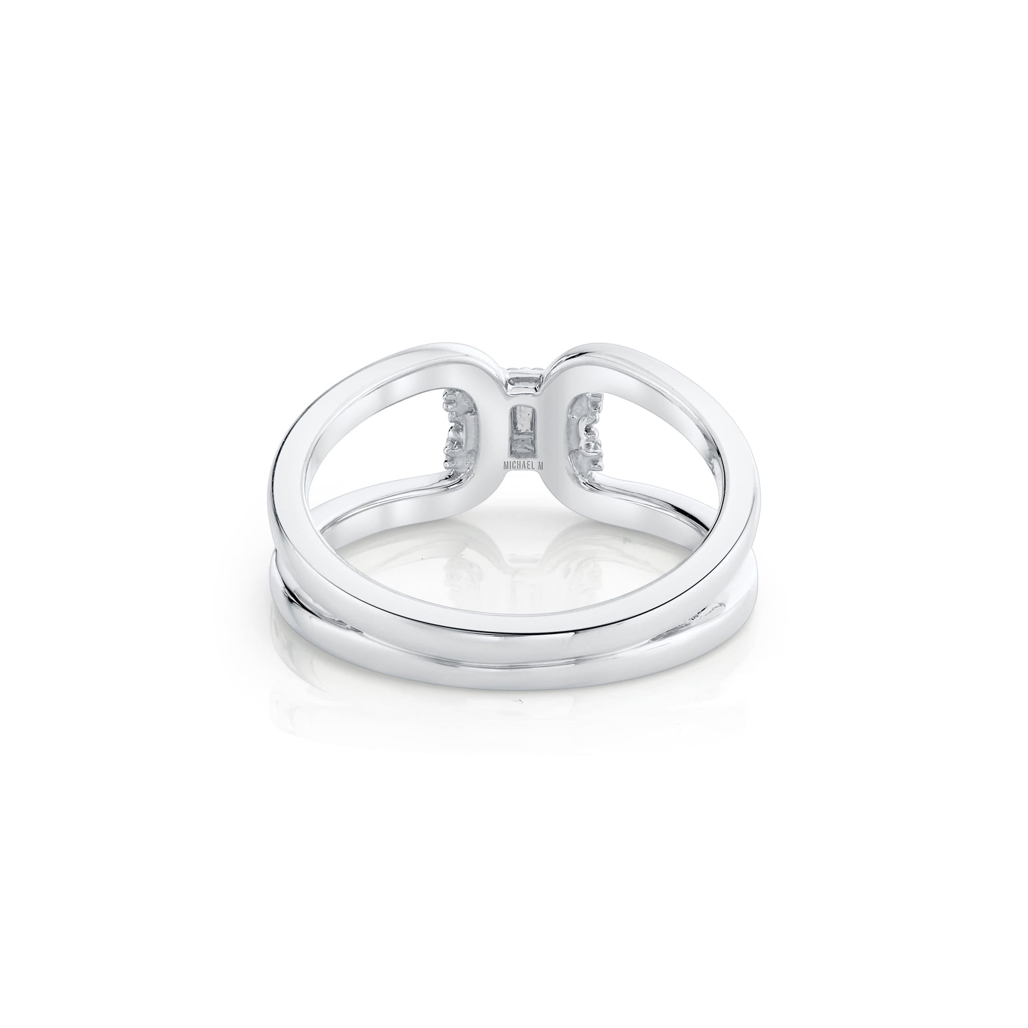 MICHAEL M Fashion Rings Europa Interlink Ring