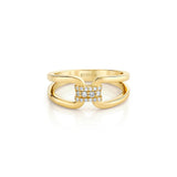 MICHAEL M Fashion Rings Europa Interlink Ring