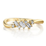 MICHAEL M Fashion Rings Montage Baguette Cluster Ring