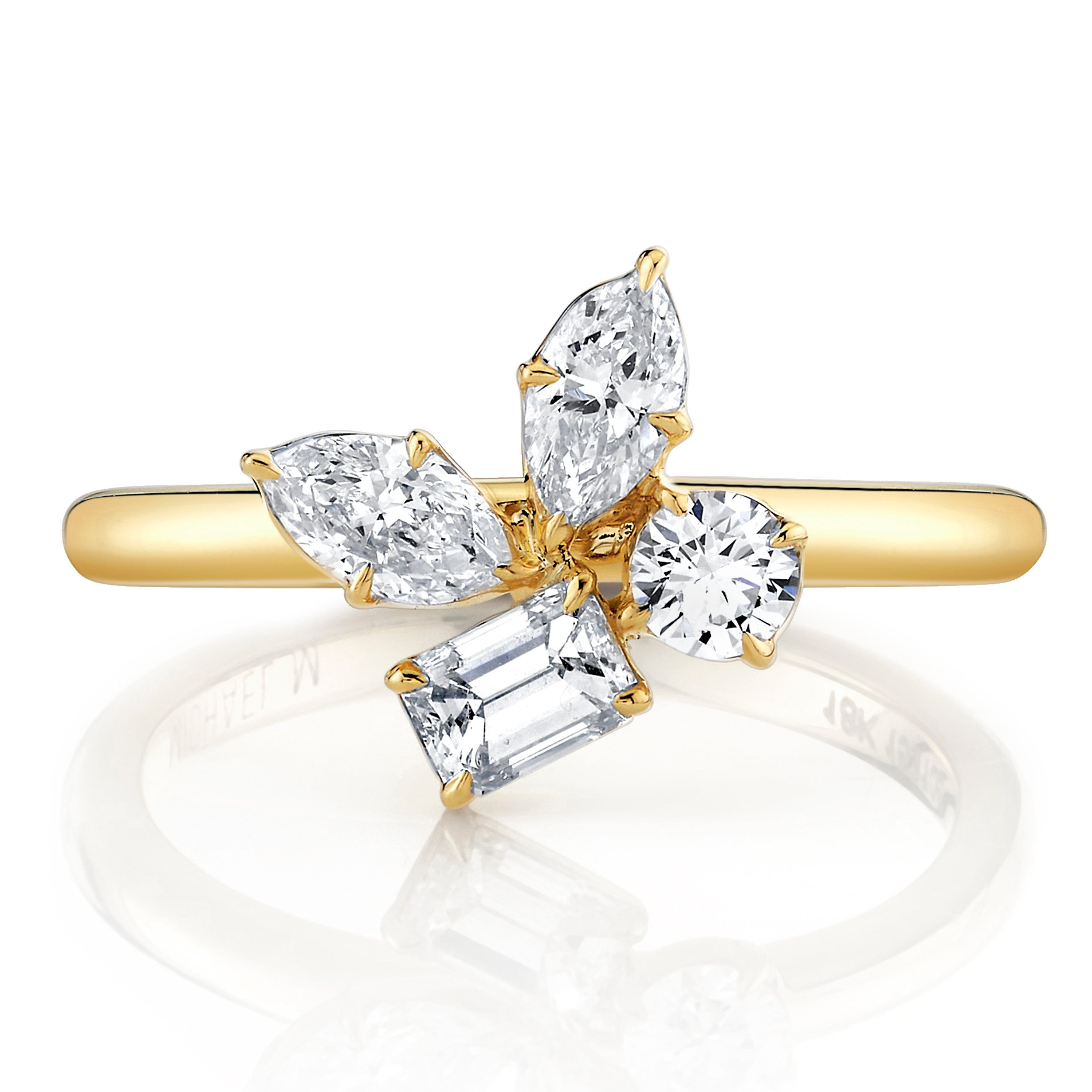 MICHAEL M Fashion Rings Montage Cluster Ring