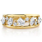 MICHAEL M Fashion Rings Montage Double Band Ring