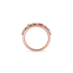 MICHAEL M Fashion Rings Montage Double Band Ring