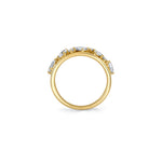 MICHAEL M Fashion Rings Montage Double Band Ring