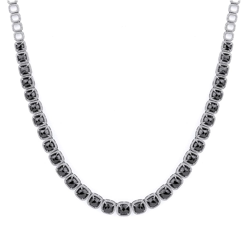 MICHAEL M High Jewelry Black Diamond Noir Necklace CN212