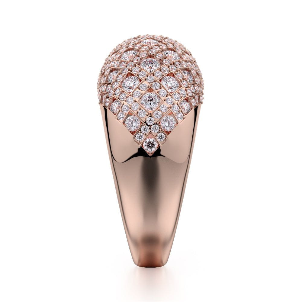 MICHAEL M High Jewelry Dome Diamond Ring