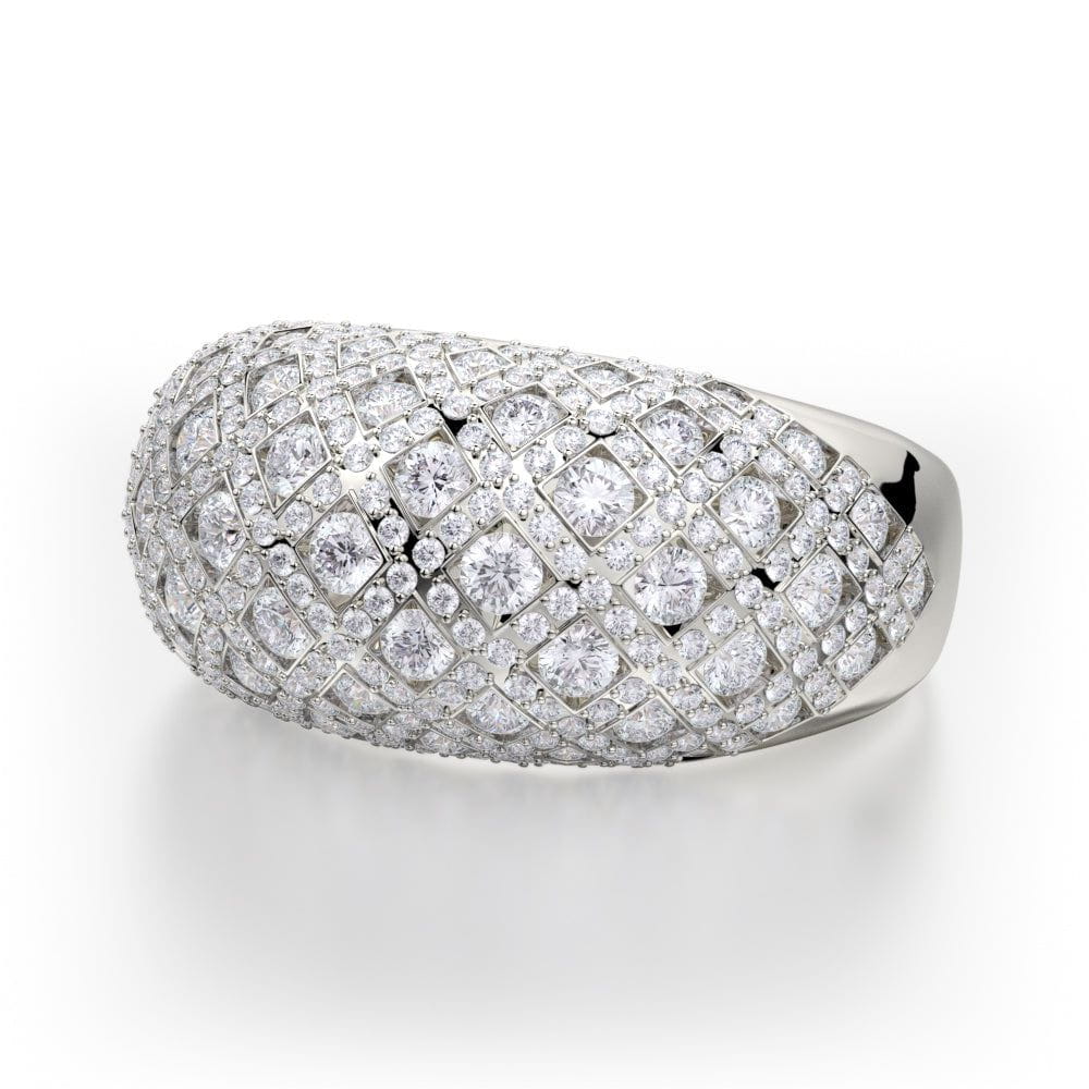 MICHAEL M High Jewelry Dome Diamond Ring
