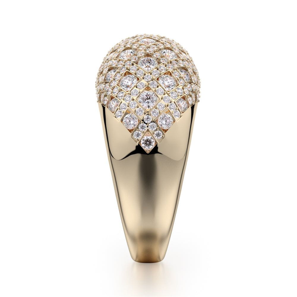 MICHAEL M High Jewelry Dome Diamond Ring