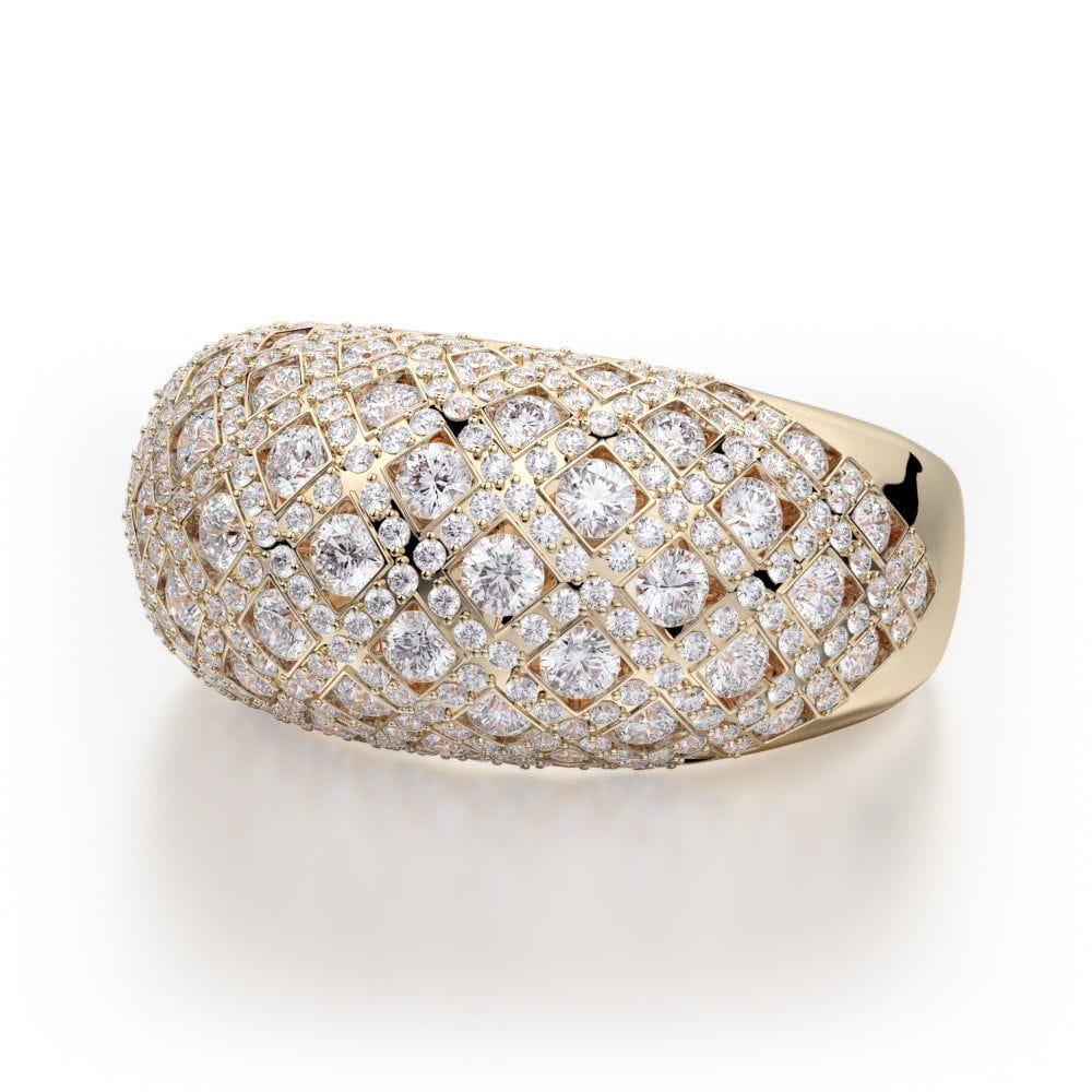 MICHAEL M High Jewelry Dome Diamond Ring