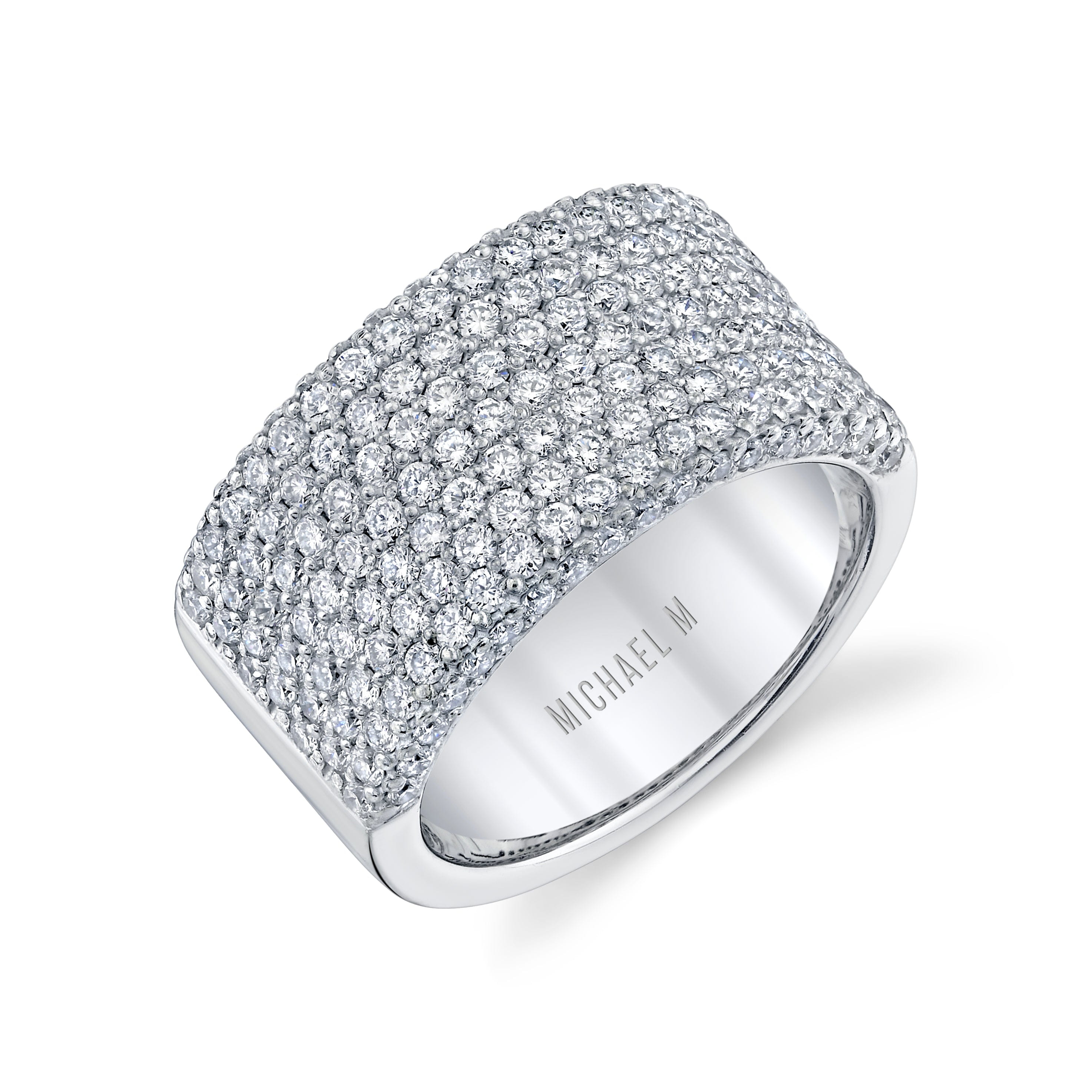 MICHAEL M High Jewelry Europa 9 Row Band
