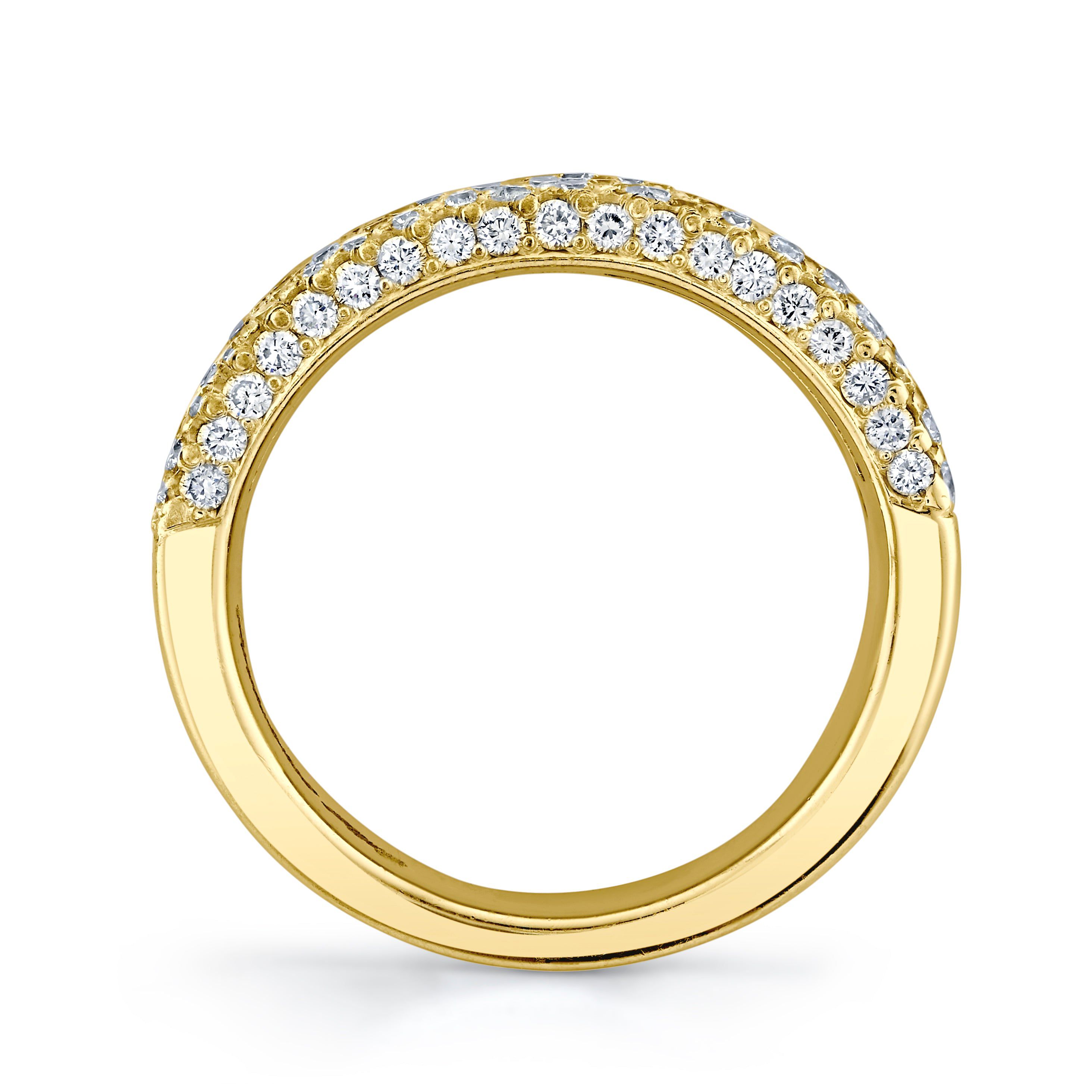 MICHAEL M High Jewelry Europa 9 Row Band