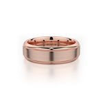 MICHAEL M Men's 14K Rose Gold / 7 Men's Band MB101 MB-101YG14K