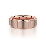 MICHAEL M Men's 14K Rose Gold / 7 Men's Band MB108 MB-108RG14K