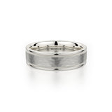 MICHAEL M Men's 14K White Gold / 7 Men's Band MB102 MB-102WG14K