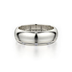 MICHAEL M Men's 14K White Gold / 7 Men's Band MB105 MB-105WH14K