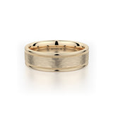 MICHAEL M Men's 14K Yellow Gold / 7 Men's Band MB102 MB-102YG14K