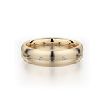 MICHAEL M Men's 14K Yellow Gold / 7 Men's Band MB104 MB-104YG14K