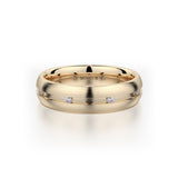 MICHAEL M Men's 14K Yellow Gold / 7 Men's Band MB104 MB-104YG14K