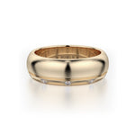 MICHAEL M Men's 14K Yellow Gold / 7 Men's Band MB105 MB-105YG14K