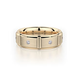 MICHAEL M Men's 14K Yellow Gold / 7 Men's Band MB107 MB-107YG14K