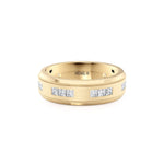 MICHAEL M Men's 14K Yellow Gold / 7 Men's Band MB118