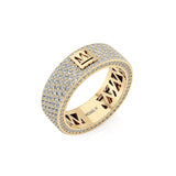 MICHAEL M Men's 14K Yellow Gold / 7 Men's Band MB119