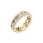 MICHAEL M Men's 14K Yellow Gold / 7 Men's Band MB124