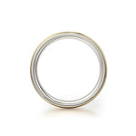 MICHAEL M Men's Men's Band MB106 Two-Tone