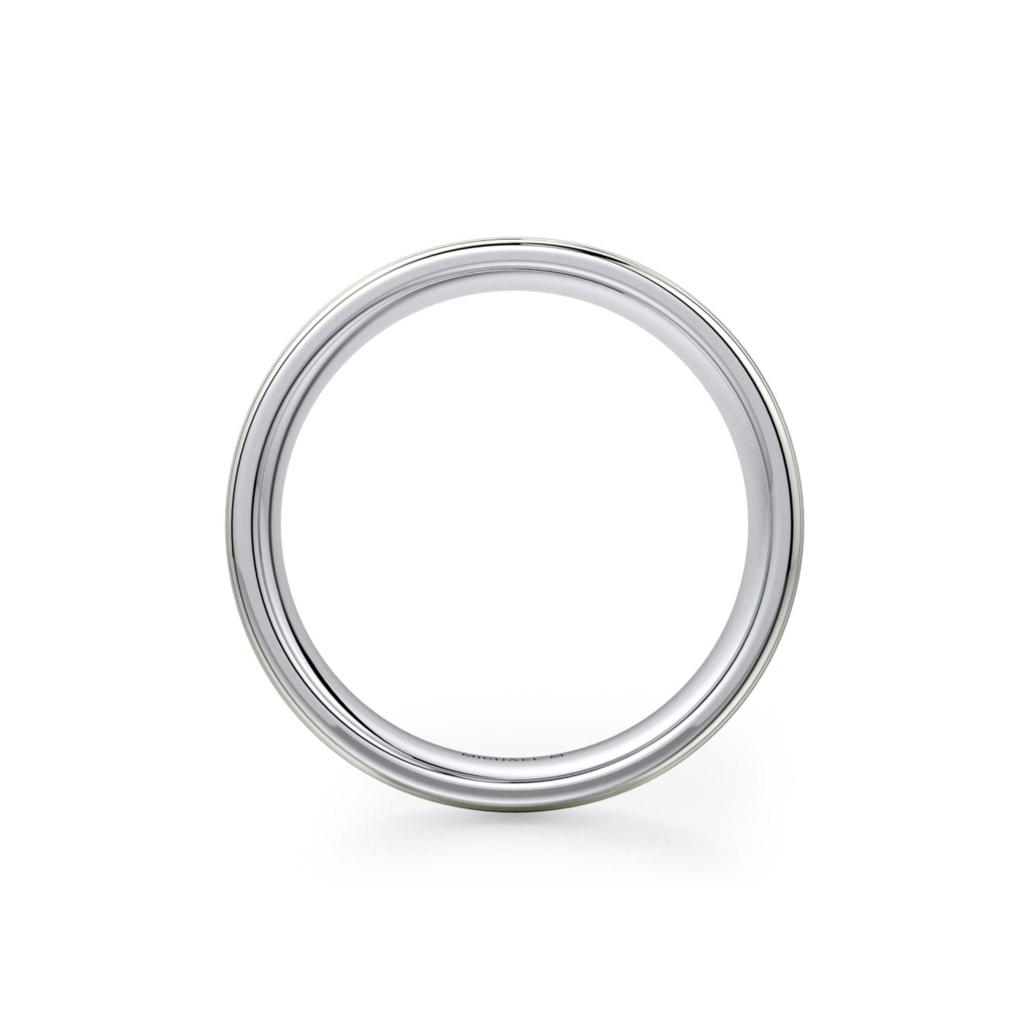 MICHAEL M Men's Men's Band MB106 Two-Tone