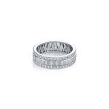 MICHAEL M Men's Men's Block Pave Band