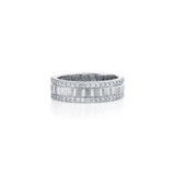 MICHAEL M Men's Men's Block Pave Band