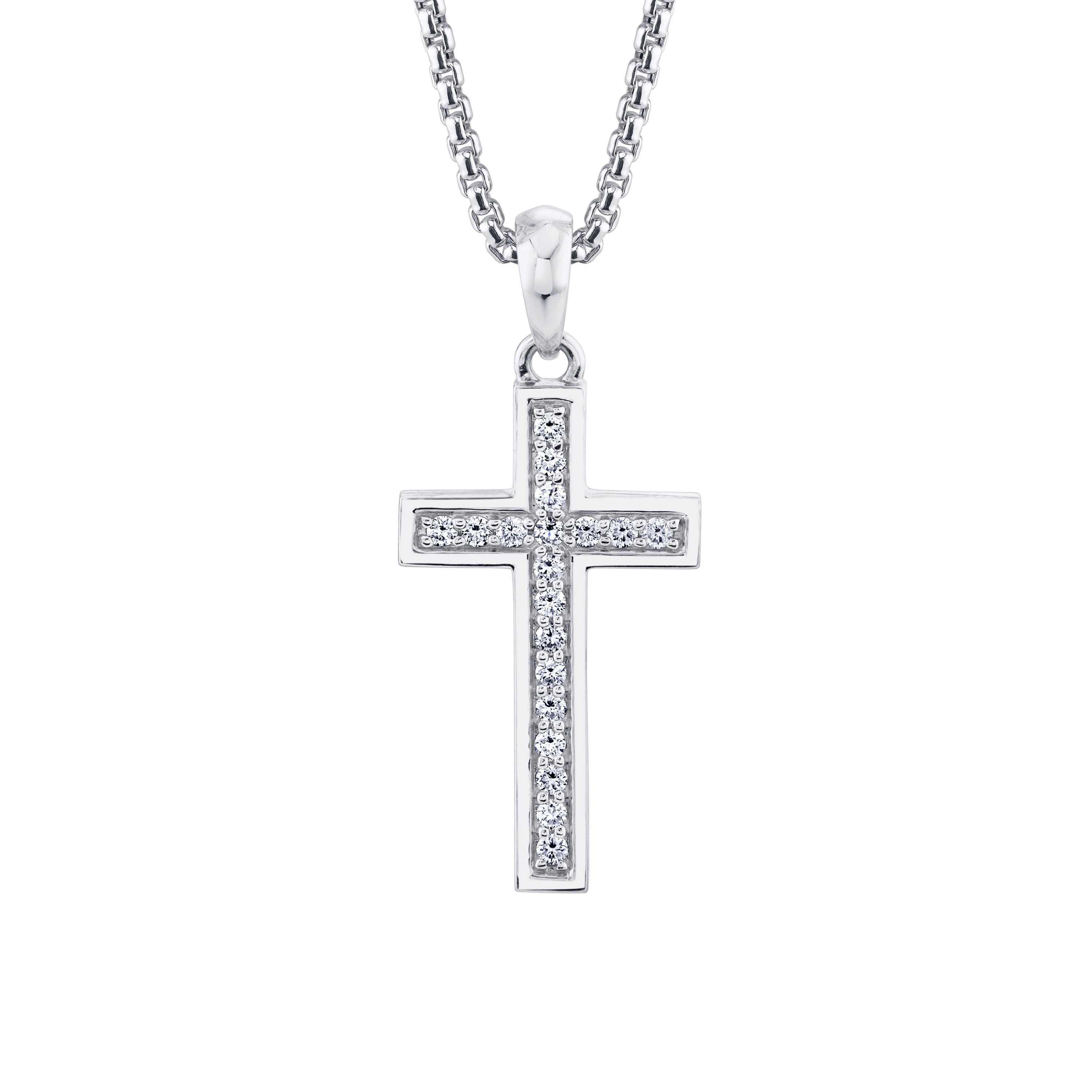 MICHAEL M Men's Men's Pave Cross