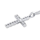 MICHAEL M Men's Mens Block Cross Pendant